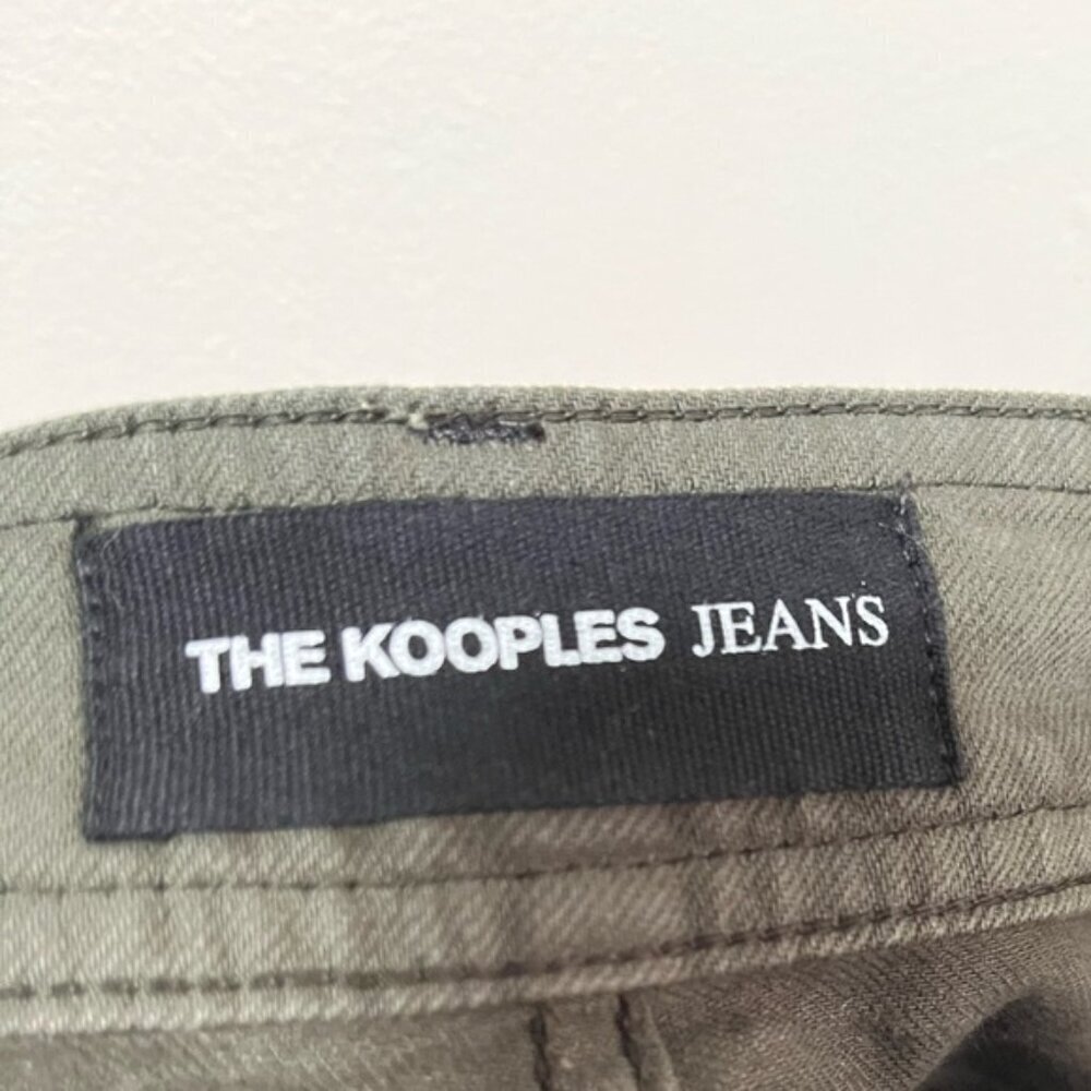 The Kooples Olive Green High-Waisted Shorts – Size 1 (XS/S) - Picture 3 of 16
